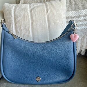 Kate Spade Kayla Large Shoulder Bag in Twilight Blue
